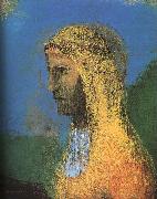 Odilon Redon The Druidess oil painting reproduction